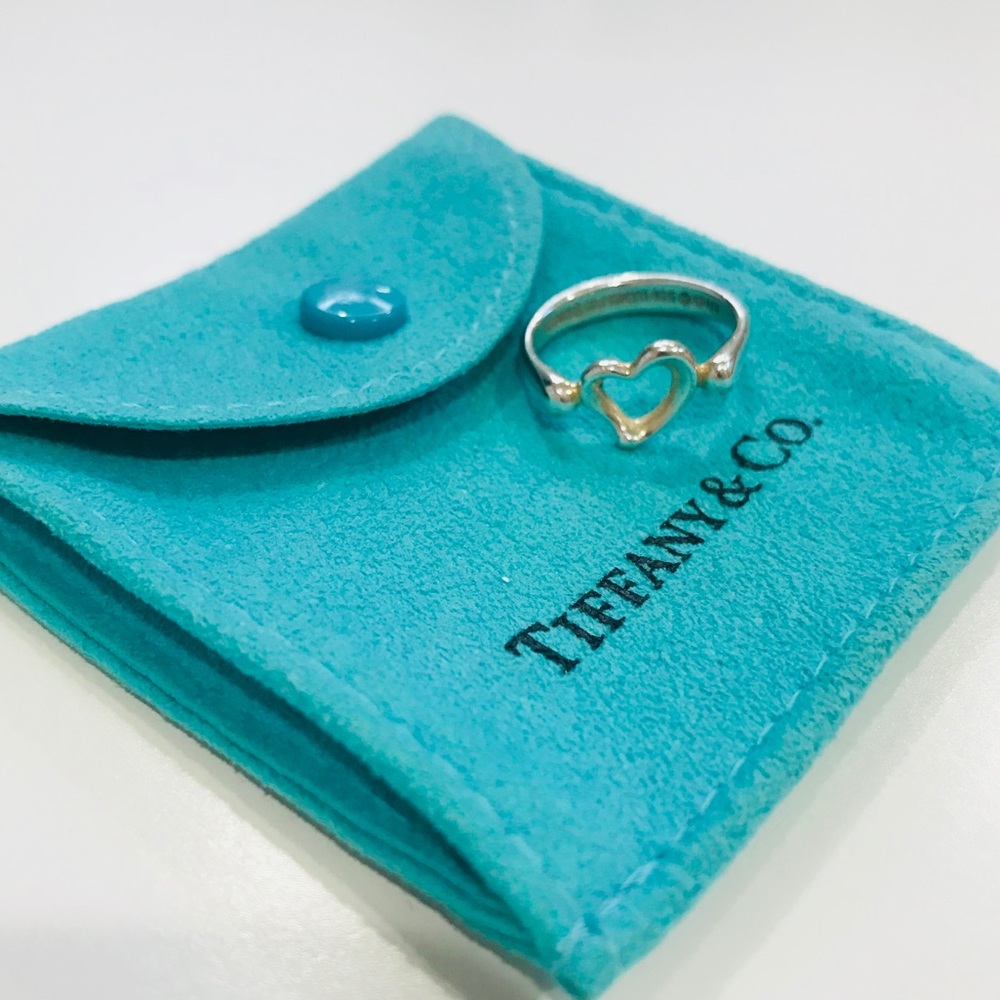 Tiffany & Co open heart ring